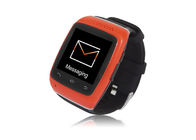 Mp3 preto relógio de pulso de Bluetooth de 1,54 polegadas para o telefone de Iphone e de andróide