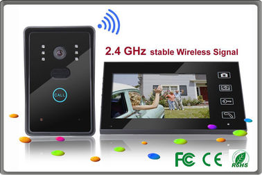 infrare 7" interfones da casa de campo do LCD, visor digital da porta do peephole da câmera automática