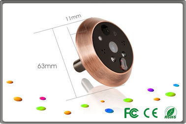 Câmara de segurança digital do visor do peephole da porta da visão nocturna dos pixéis 2Mega