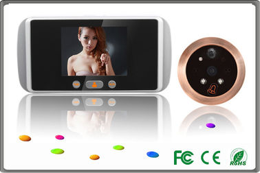 Câmara de segurança digital do visor do peephole da porta da visão nocturna dos pixéis 2Mega