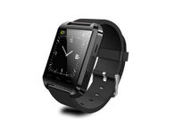 Companheiro preto de Bluetooth do relógio de pulso U8 para o punho do IOS Samsung Mp3 do andróide