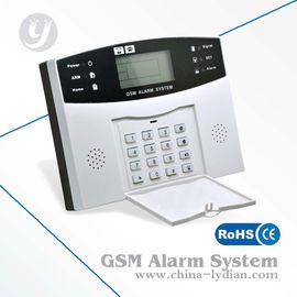 Alarme sem fio da segurança da G/M do agregado familiar do discurso do LCD, alarme de assaltante 433MHz