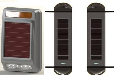 Triplicar-se irradia o detector ativo posto solar da proteção do perímetro dos feixes do infravermelho do rádio 100m