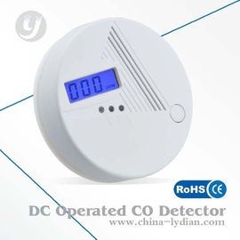 Detector do alarme do CO da exposição de EN50291 LCD com C.C. 9V do sensor do CO da electroquímica
